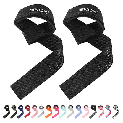 2PC/3PAIR Weightlifting Straps Anti-Slip Silicone Lifting Wrist Straps Strength Training Deadlifts Crossfit Hand Grips Wrist