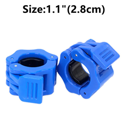 Pair Of Locking 25/50mm Diameter Standard Bar Dumbbell Barbell Collars Lock Clips Clamp Weight Lifting Gym Fitness Bodybuilding