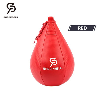 High Quality Boxing Speed Ball Set Fitness Boxing Pear Speed Ball Reflex Inflate Punching Speed Bag Training Ball Accessory